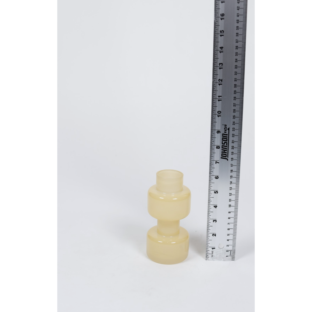Yellow Stacked Form Vase
